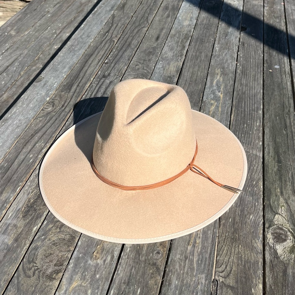 Wool Wide-Brim Hat